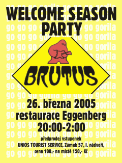 Pozvanka Brutus Eggenberg